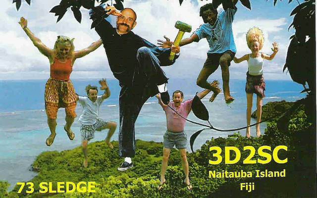 Funny QSL 3d2sc