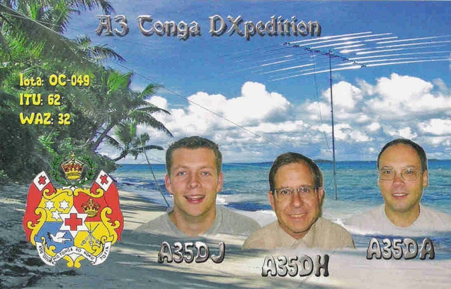 Funny QSL a35dj
