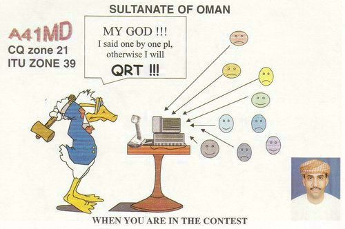 Funny QSL a41md