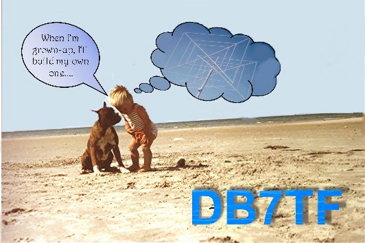 Funny QSL db7ft