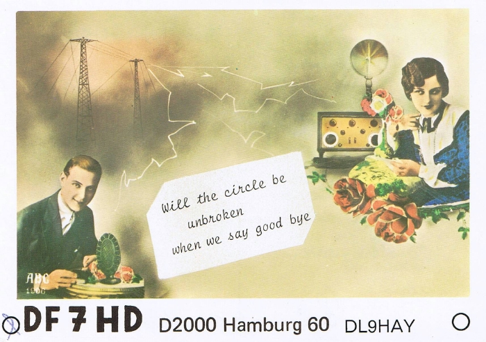 Funny QSL df7hd
