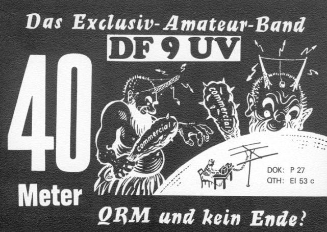 Funny QSL df9uv