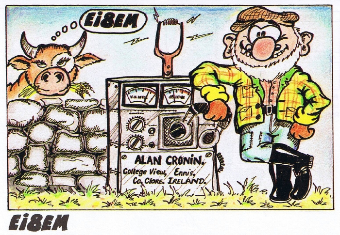 Funny QSL ei8em