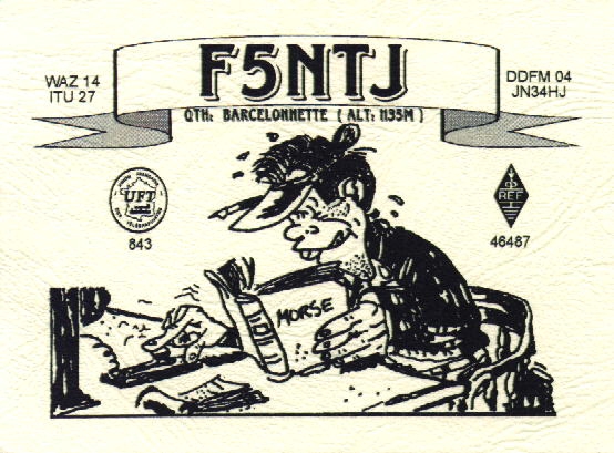 Funny QSL f5ntj