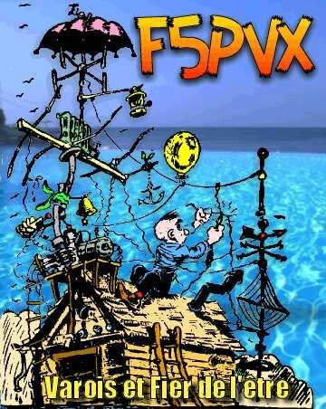 Funny QSL f5pvx