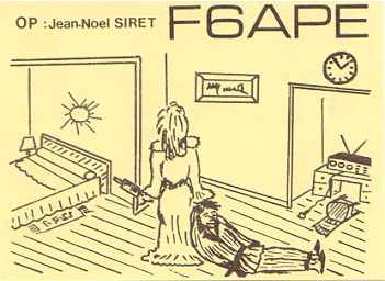 Funny QSL f6ape