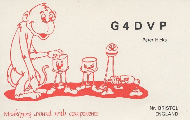 Funny QSL g4dvp