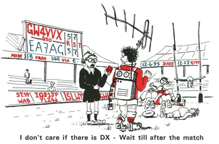 Funny QSL gw4vvx