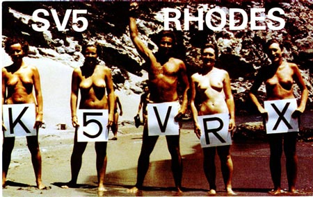 Funny QSL k5vrx
