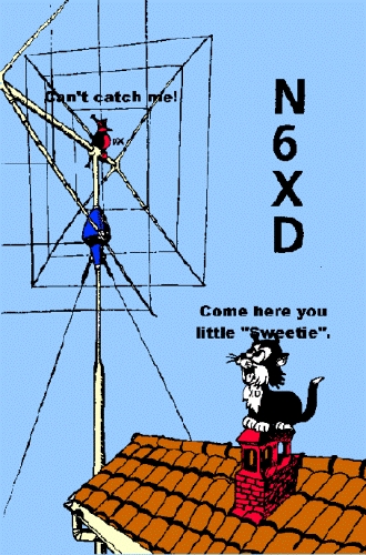 Funny QSL n6xd