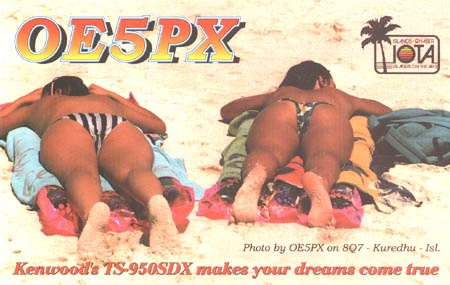Funny QSL oe5px