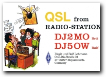 Funny QSL dj5ow