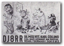 Funny QSL dj8rr