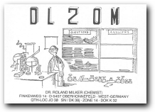 Funny QSL dl2om