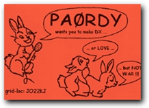 Funny QSL pa0rdy