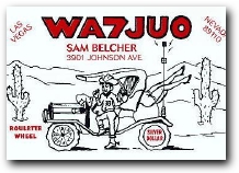 Funny QSL wa7juo